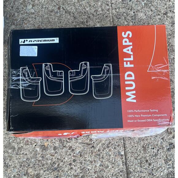 Splash Guards Mud Flaps 4 Mudguard Fender Flares Toyota Tacoma 2023 2024 NIB NEW - Picture 2 of 12